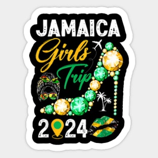 Girls Trip Jamaica 2024 Weekend Summer Vacation Trip T-Shirt Sticker